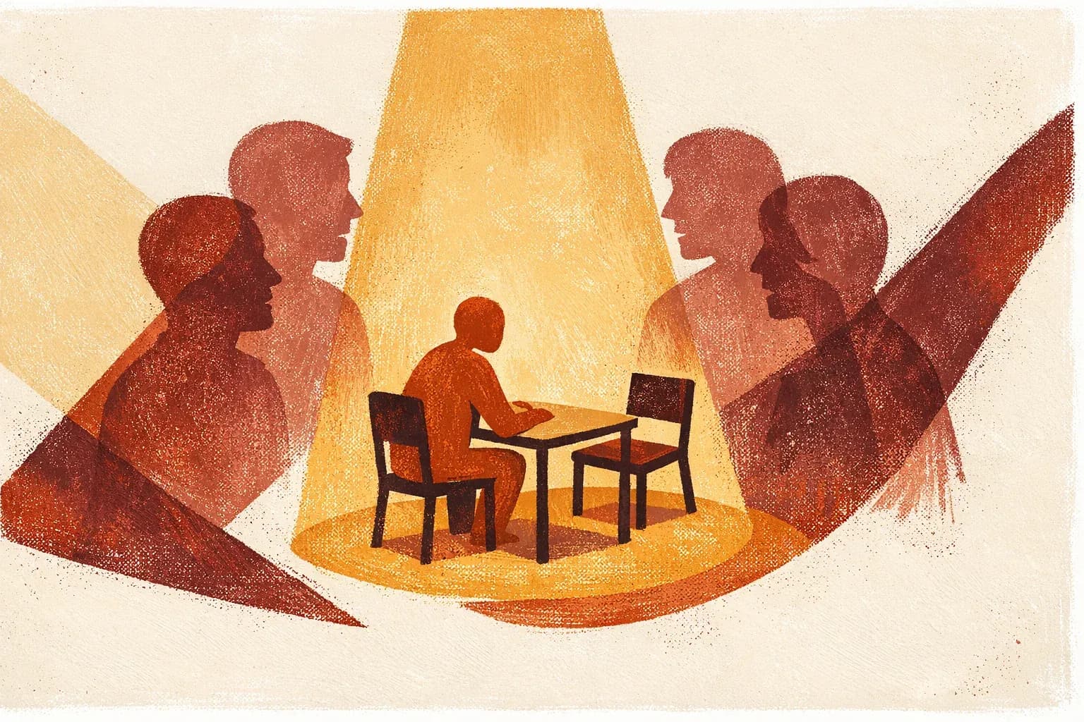 Editorial illustration for "Loneliness is a decision-quality problem" — Marga Haus Perspectives